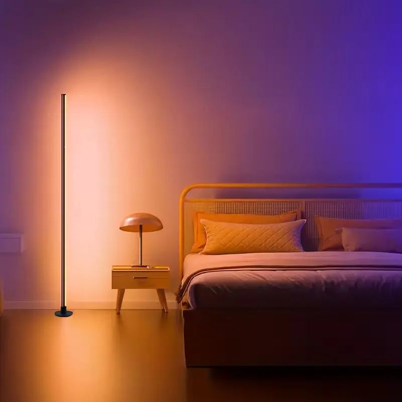 Elegorry Rgbic Led Corner Floor Lamp With App Remote Control