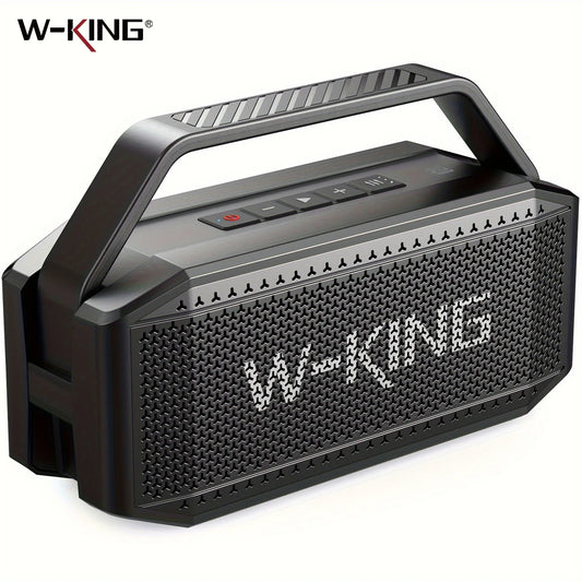 W-KING Portable Bluetooth Speaker With Deep Bass And Waterproof Design
