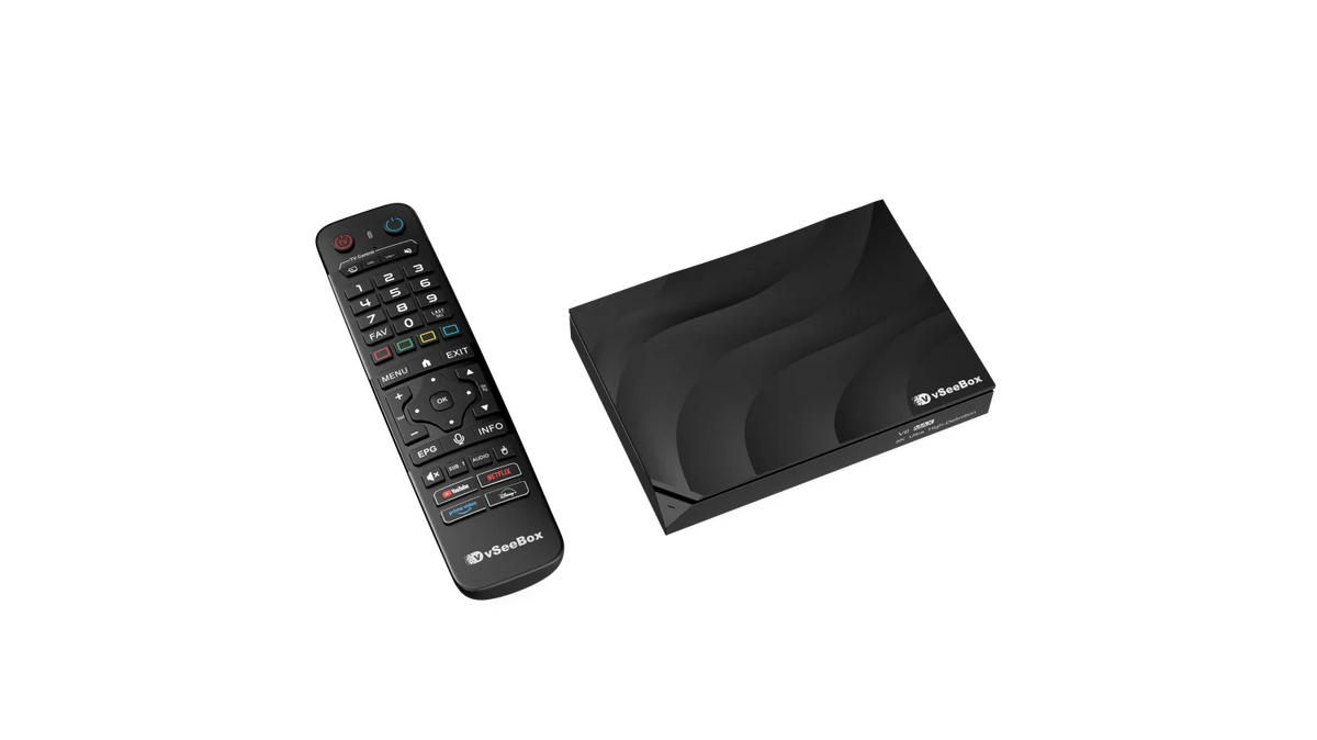 Smart Android Tv Box For Seamless Streaming With Remote Control