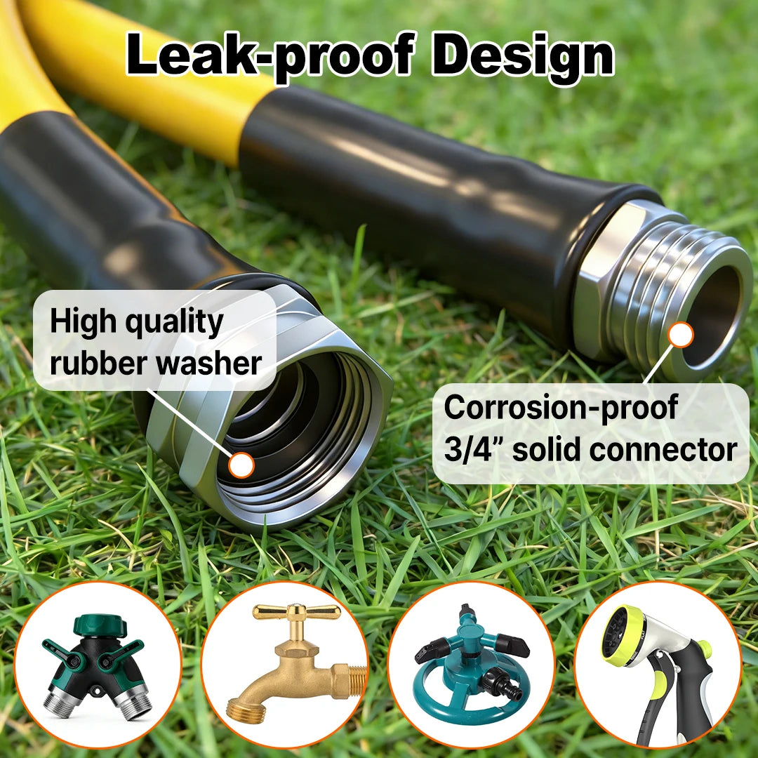 T Tovia Lightweight All Weather Kink Free Garden Hose
