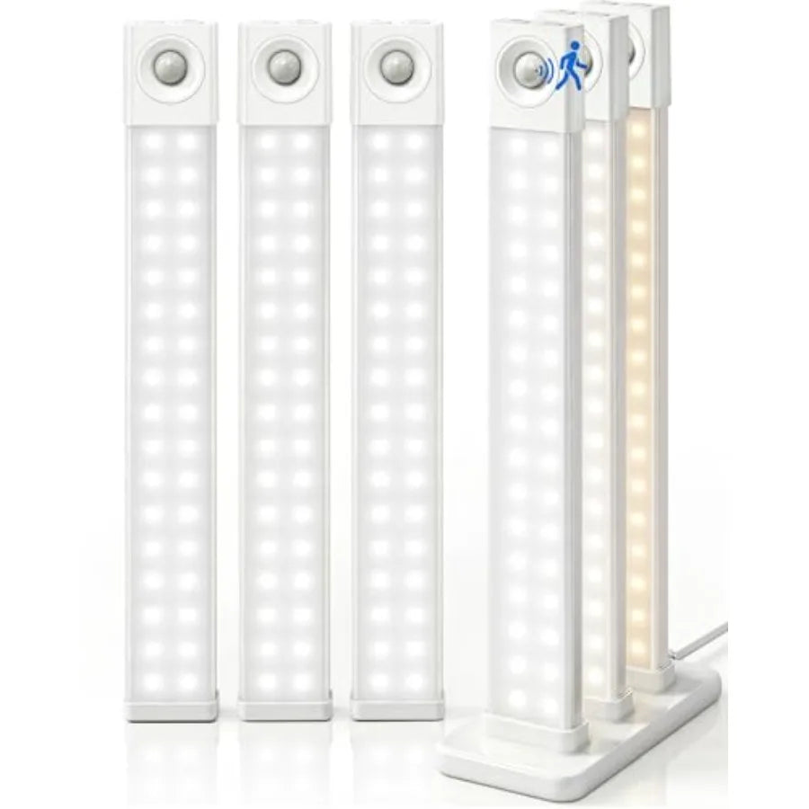 Wireless Motion Sensor Led Under Cabinet Lights With Charging Dock