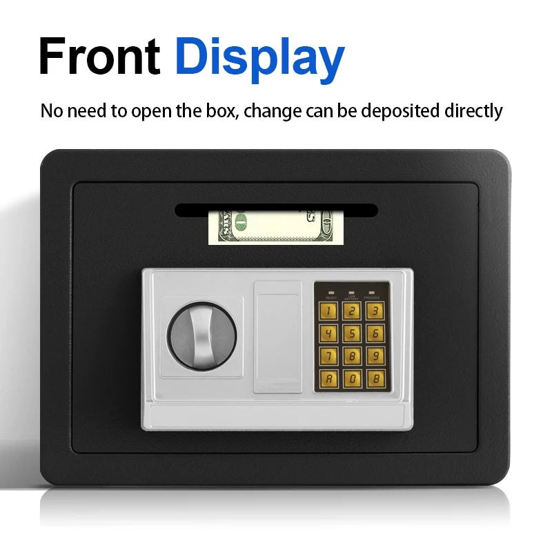 Digital Lock Home Safe For Cash Jewelry And Document Storage