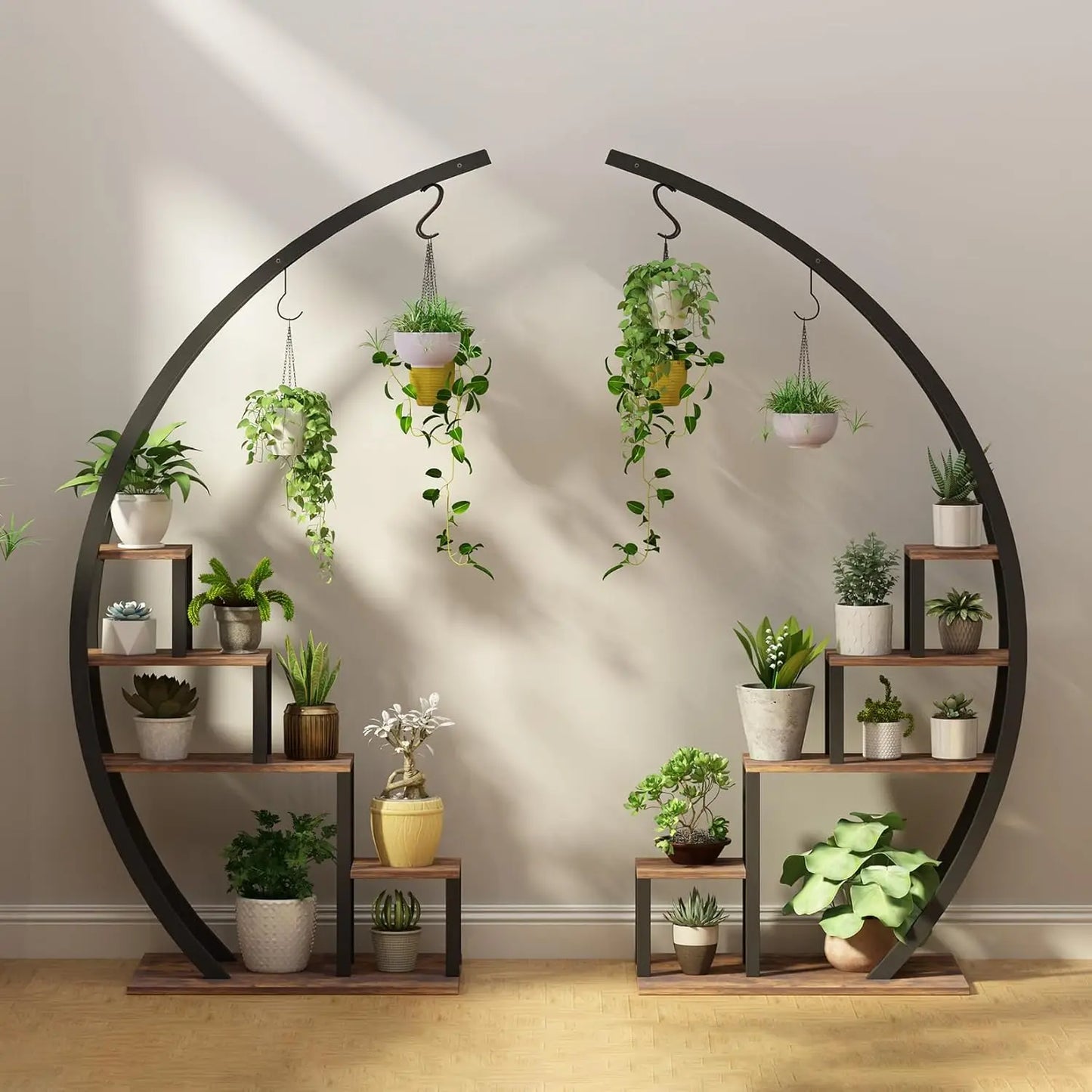 Twister CK 5 Tier Metal Plant Stand Indoor Shelf Rack