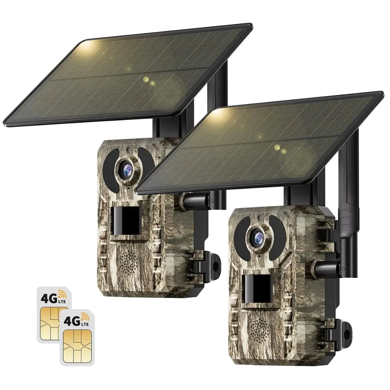 Solar Powered 4G Hunting Camera With Night Vision App Control