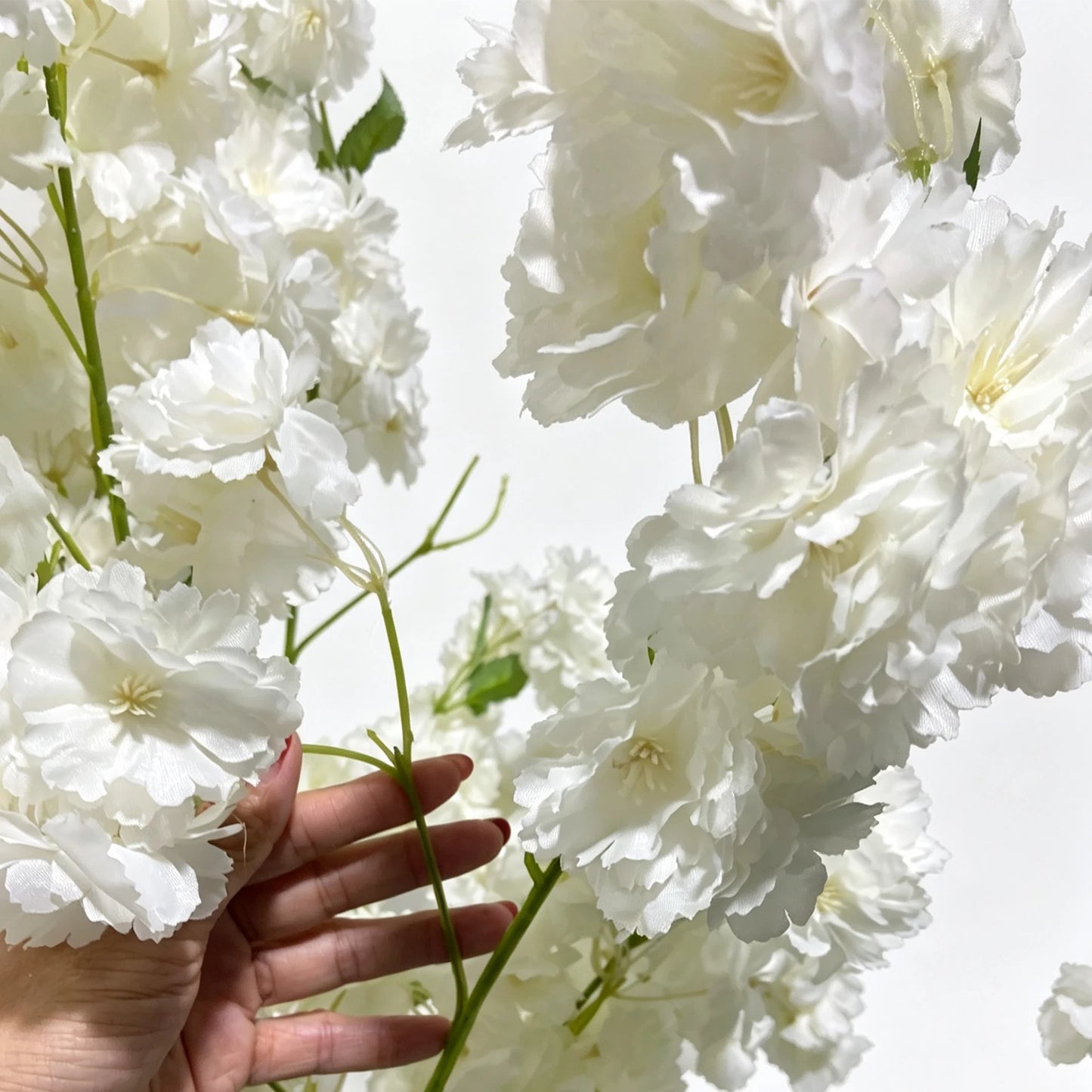 Artificial Cherry Blossom Tree In Pot For Indoor Decoration