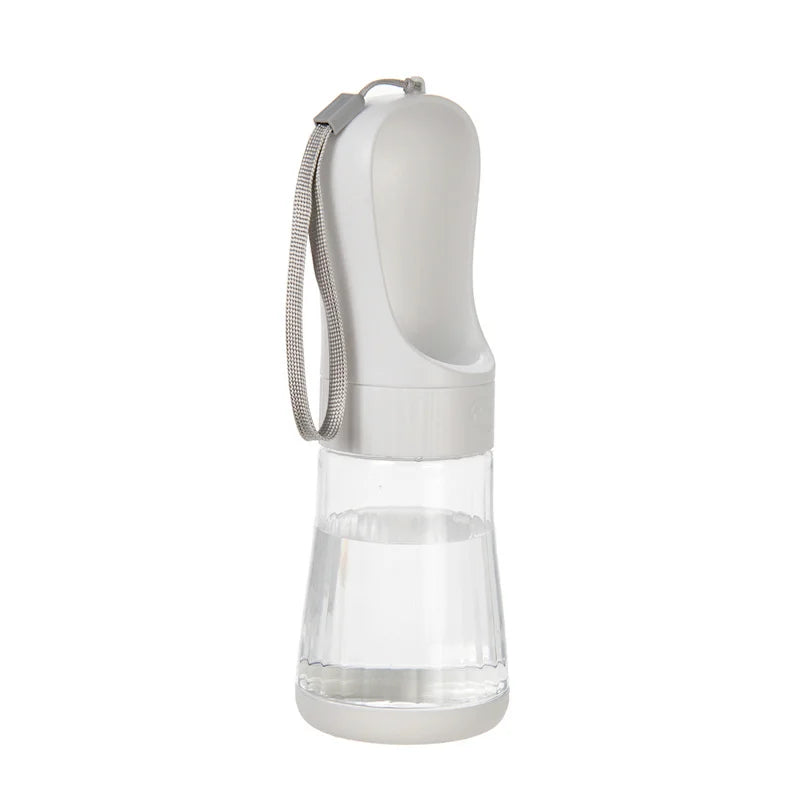 Portable Dog Water Bottle With Food Container For Pets