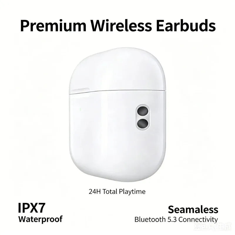 ZZLOVE Wireless Earbuds With Active Noise Cancellation And Heart Rate Monitor