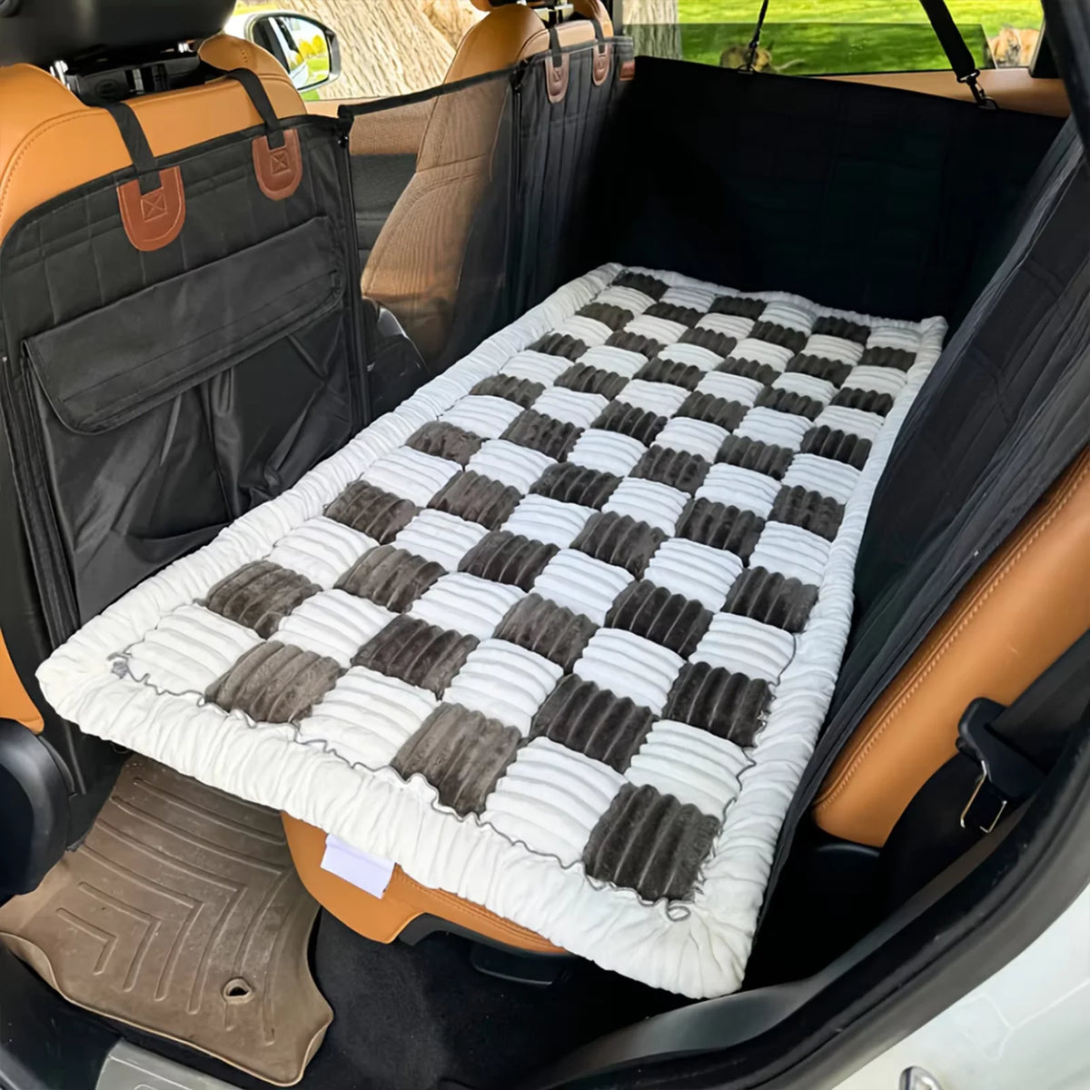 Waterproof Coral Fleece Dog Mat And Anti Slip Cushion Cover