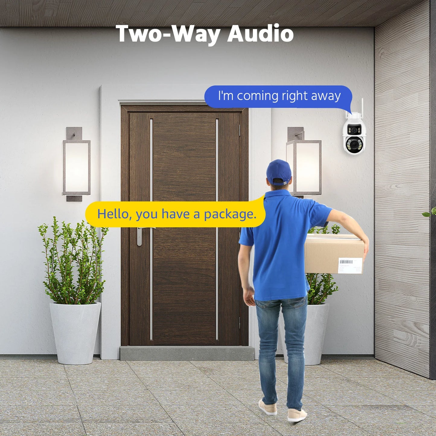 Annke Dual Lens PTZ Security Camera With AI Tracking Zoom