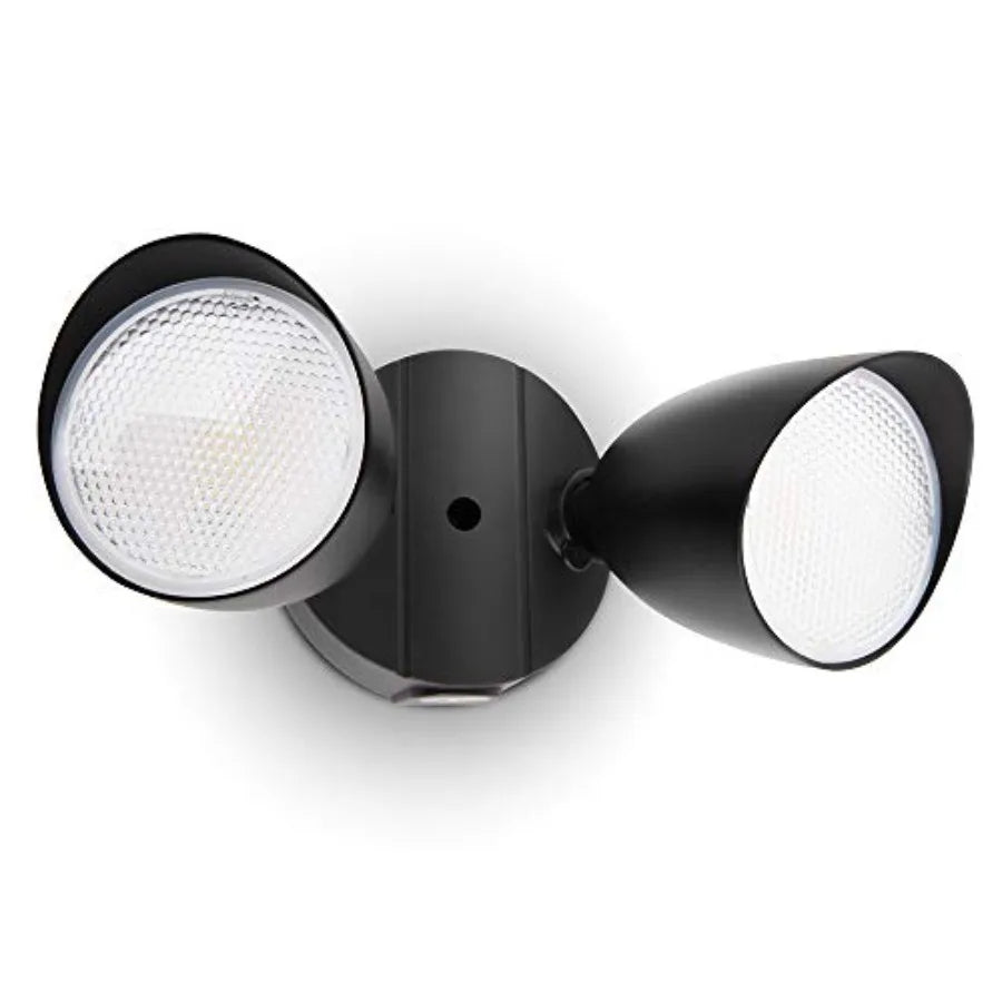 Weatherproof Outdoor Dual Head Dusk To Dawn Flood Light