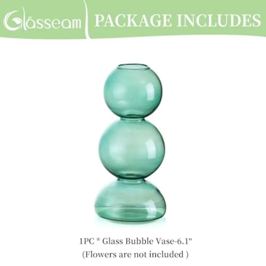 Porcelain Round Flower Vase for Home Decor and Table Display