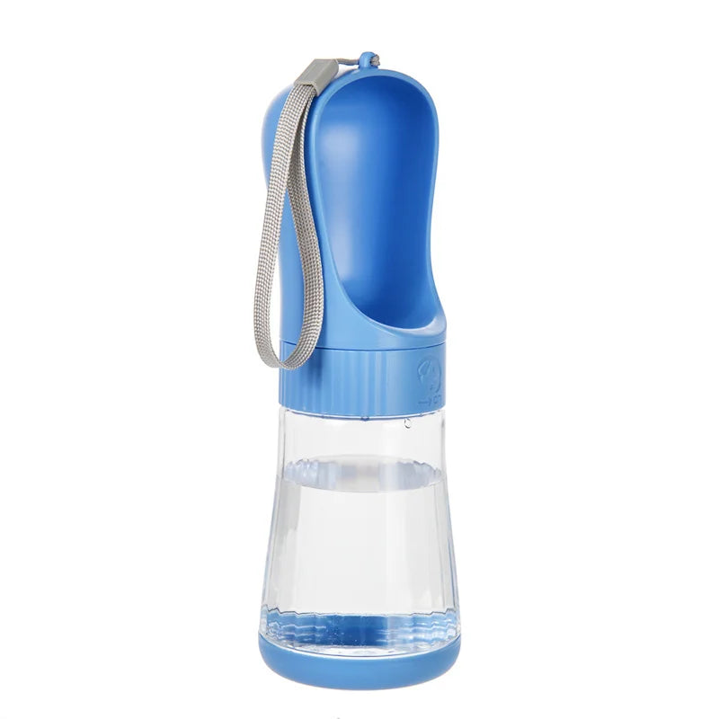 Portable Dog Water Bottle With Food Container For Pets