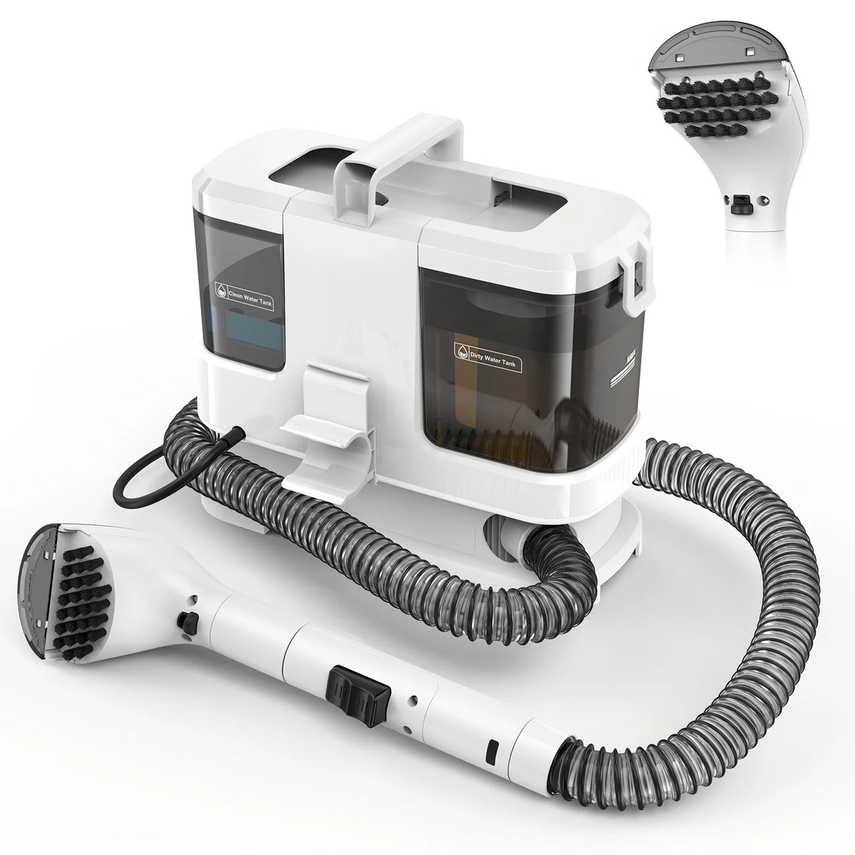 Lubluelu V2 Portable 3-in-1 Carpet Upholstery Vacuum Cleaner HEPA Filter