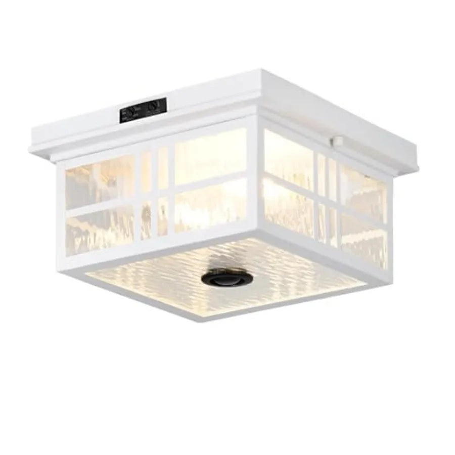 Outdoor Motion Sensor Ceiling Light Fixture With Dusk To Dawn