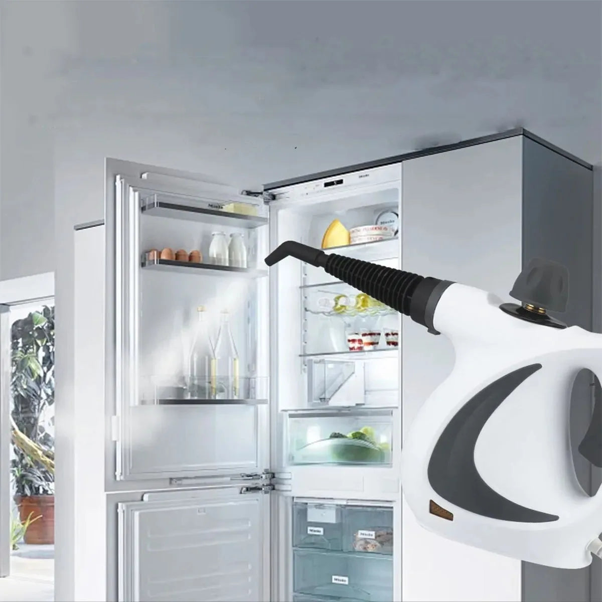 Portable Handheld Steam Cleaner With Nine Cleaning Accessories