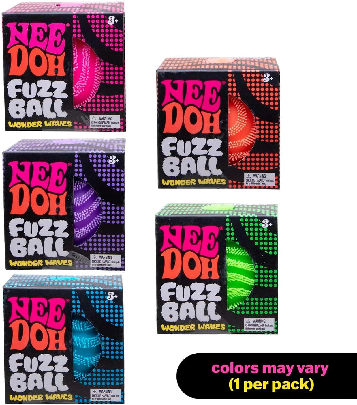 Premium Soft Fuzzy Stress Relief Ball Desktop Ornament Toy