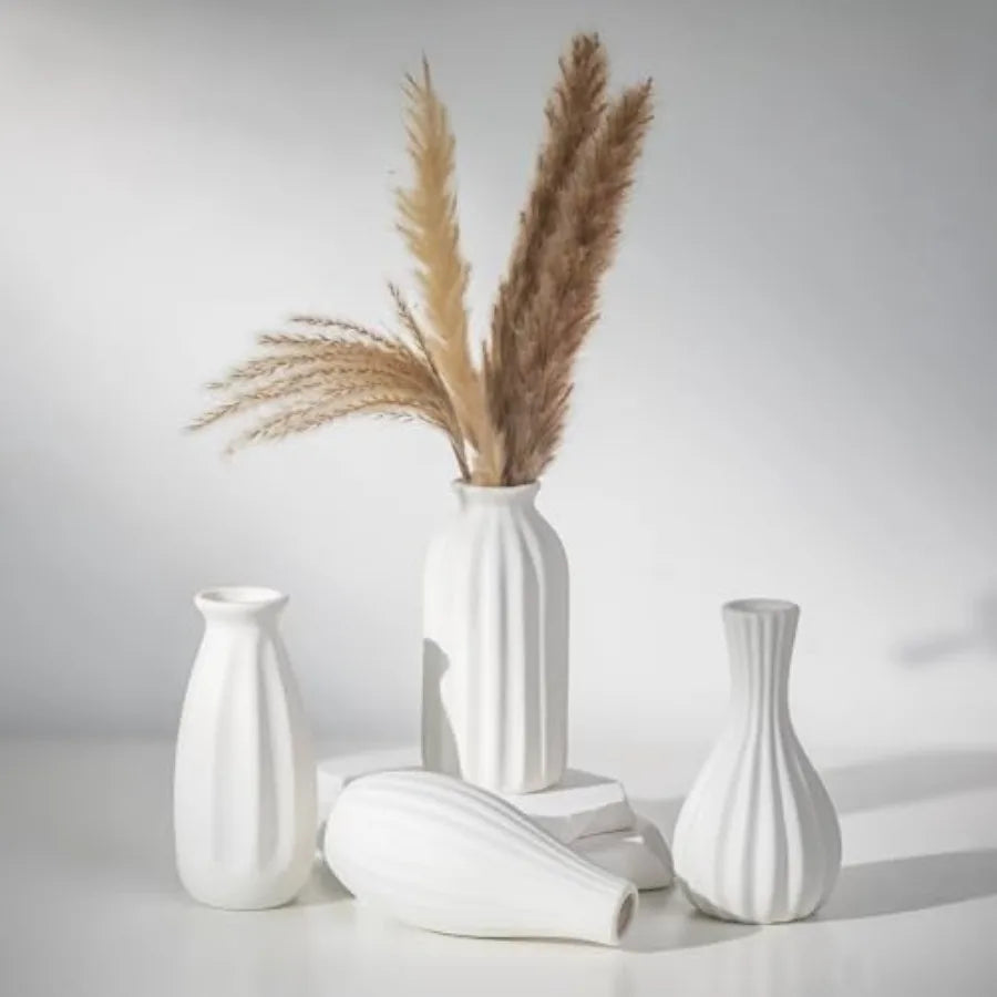 Elegant Ceramic Centerpiece Vase For Home Wedding Decoration