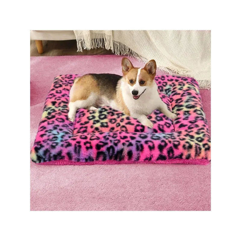 Reversible Plush Pet Mat For Dogs And Cats Machine Washable