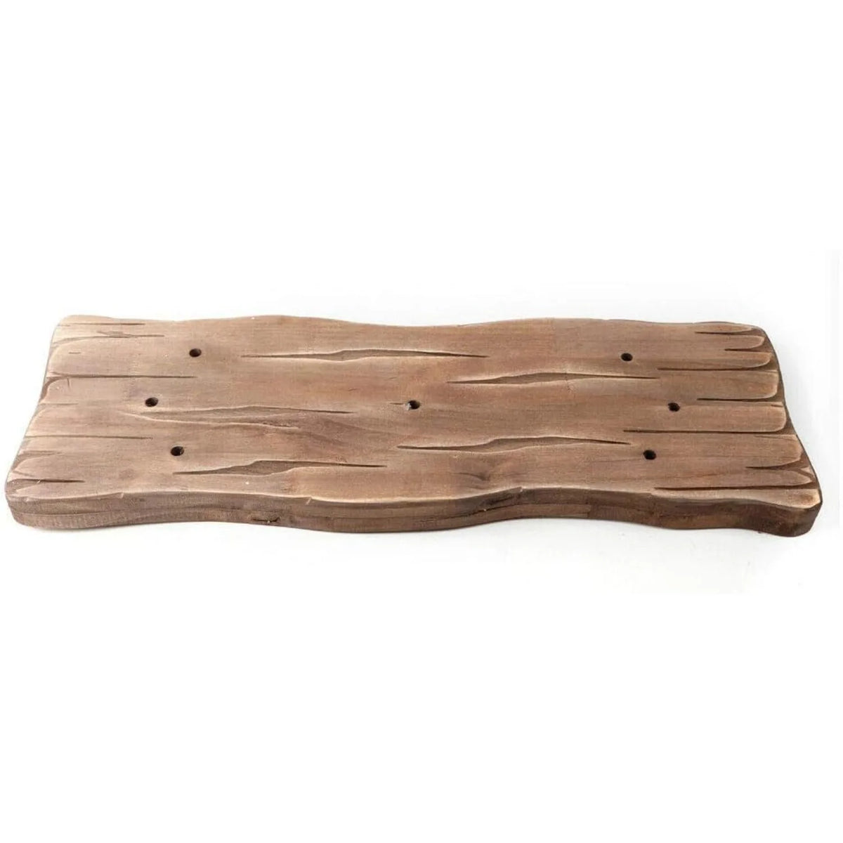 Three Light Wood And Glass Industrial Pendant Ceiling Lamp
