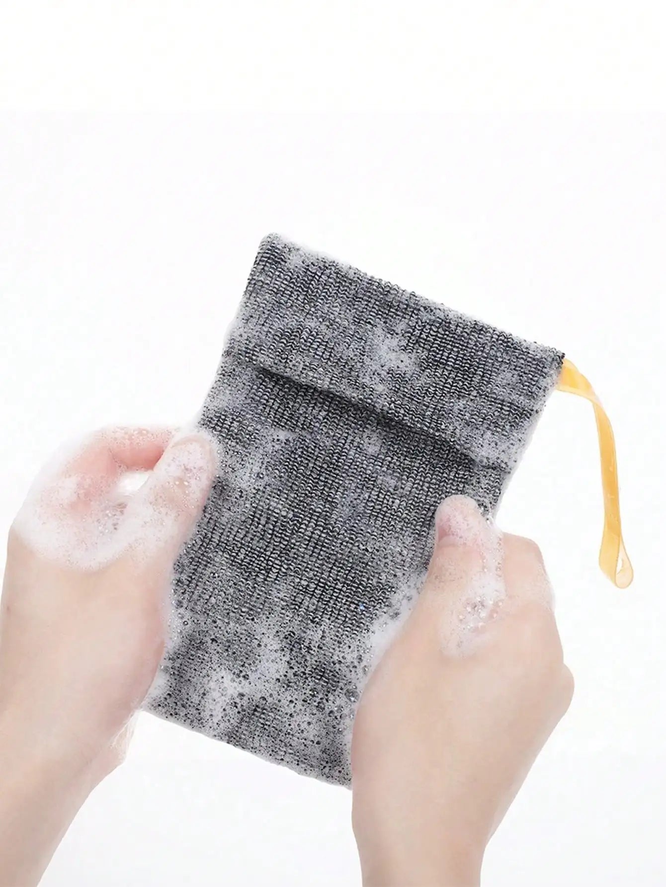 Exfoliating Mesh Soap Bags With Loofah And Hanging Cord
