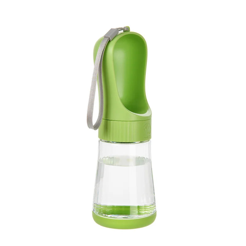Portable Dog Water Bottle With Food Container For Pets