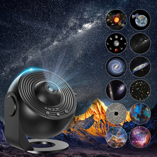 Aiopp Star Projector Planetarium Galaxy Night Light With Rotation