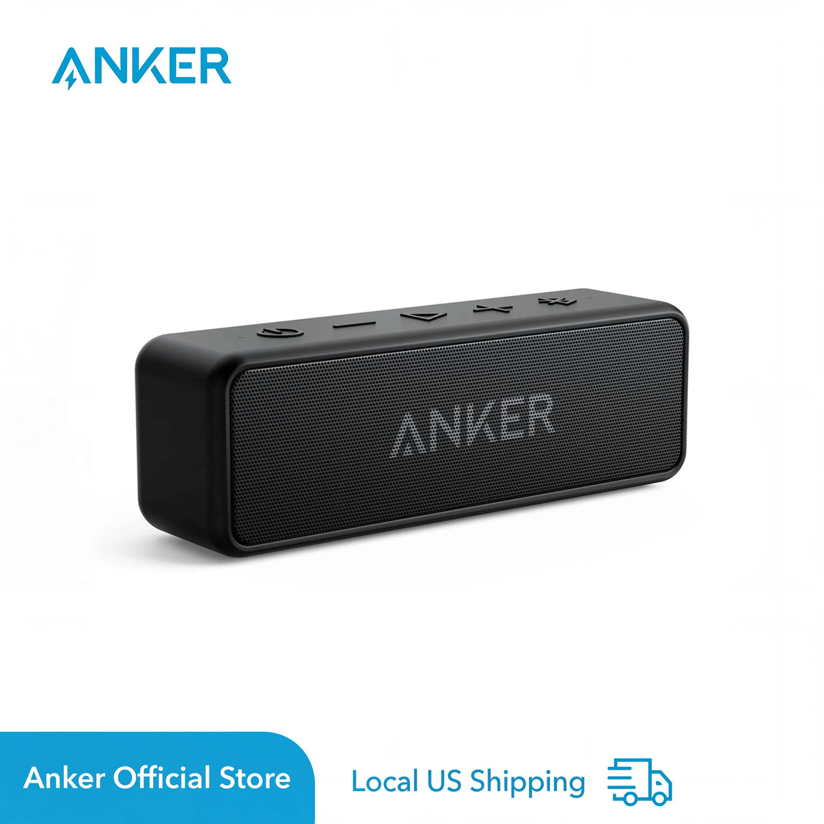 Anker Soundcore 2 Portable Bluetooth Speaker 24 Hour Playtime