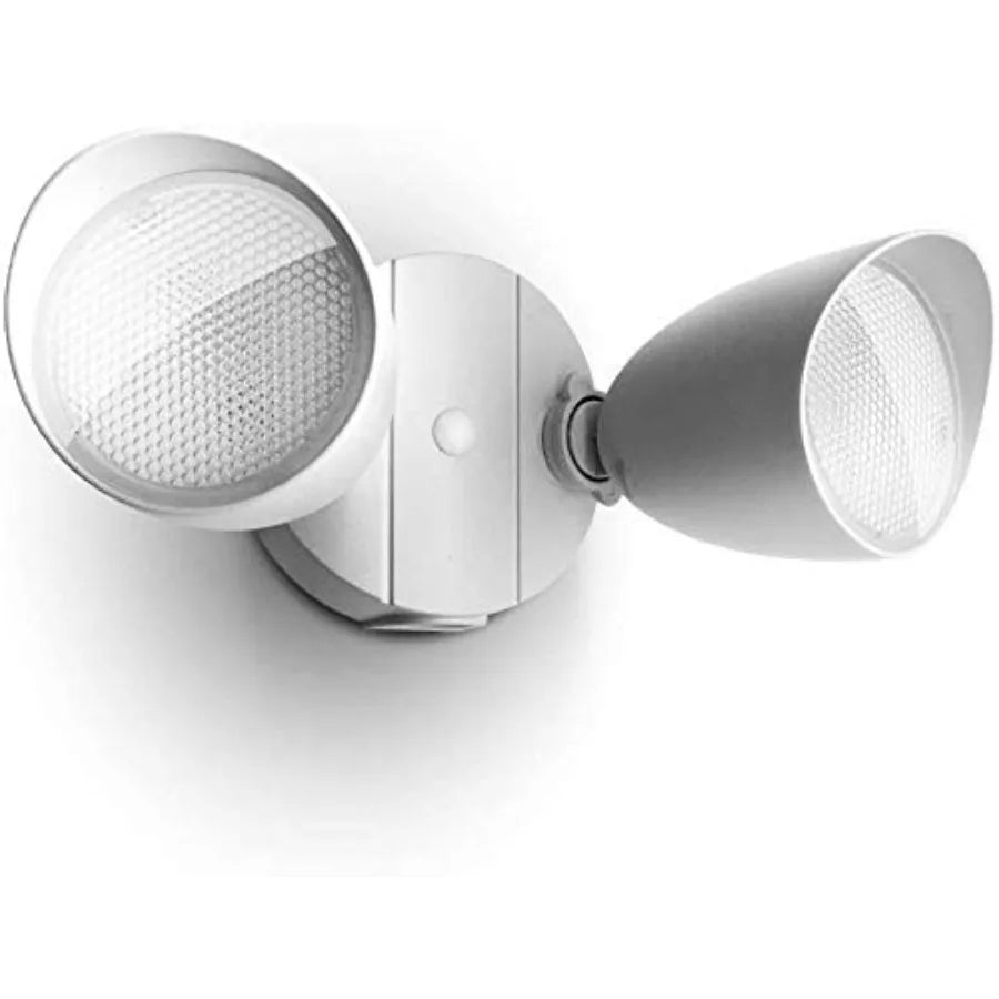 Weatherproof Outdoor Dual Head Dusk To Dawn Flood Light