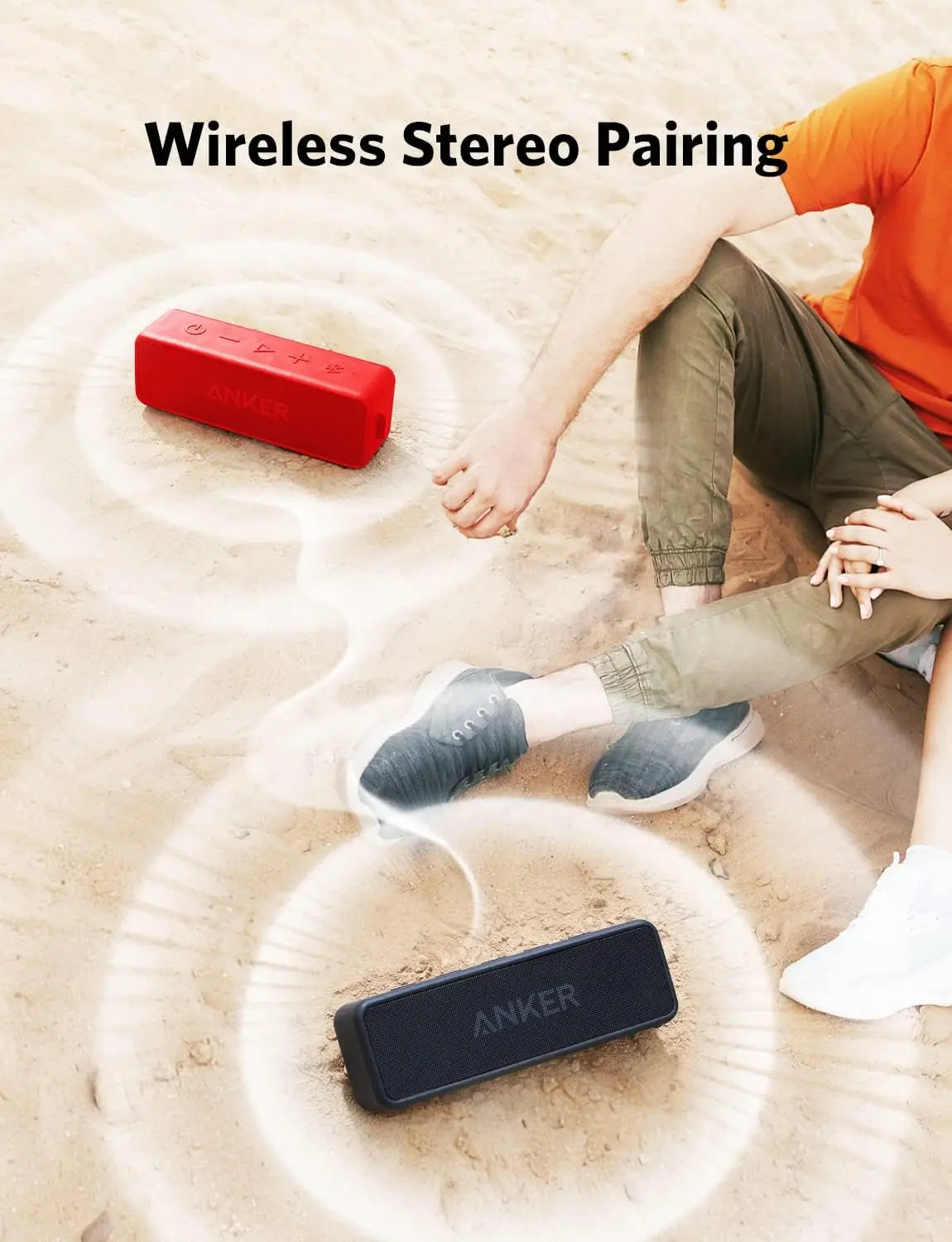 Anker Soundcore 2 Portable Bluetooth Speaker 24 Hour Playtime