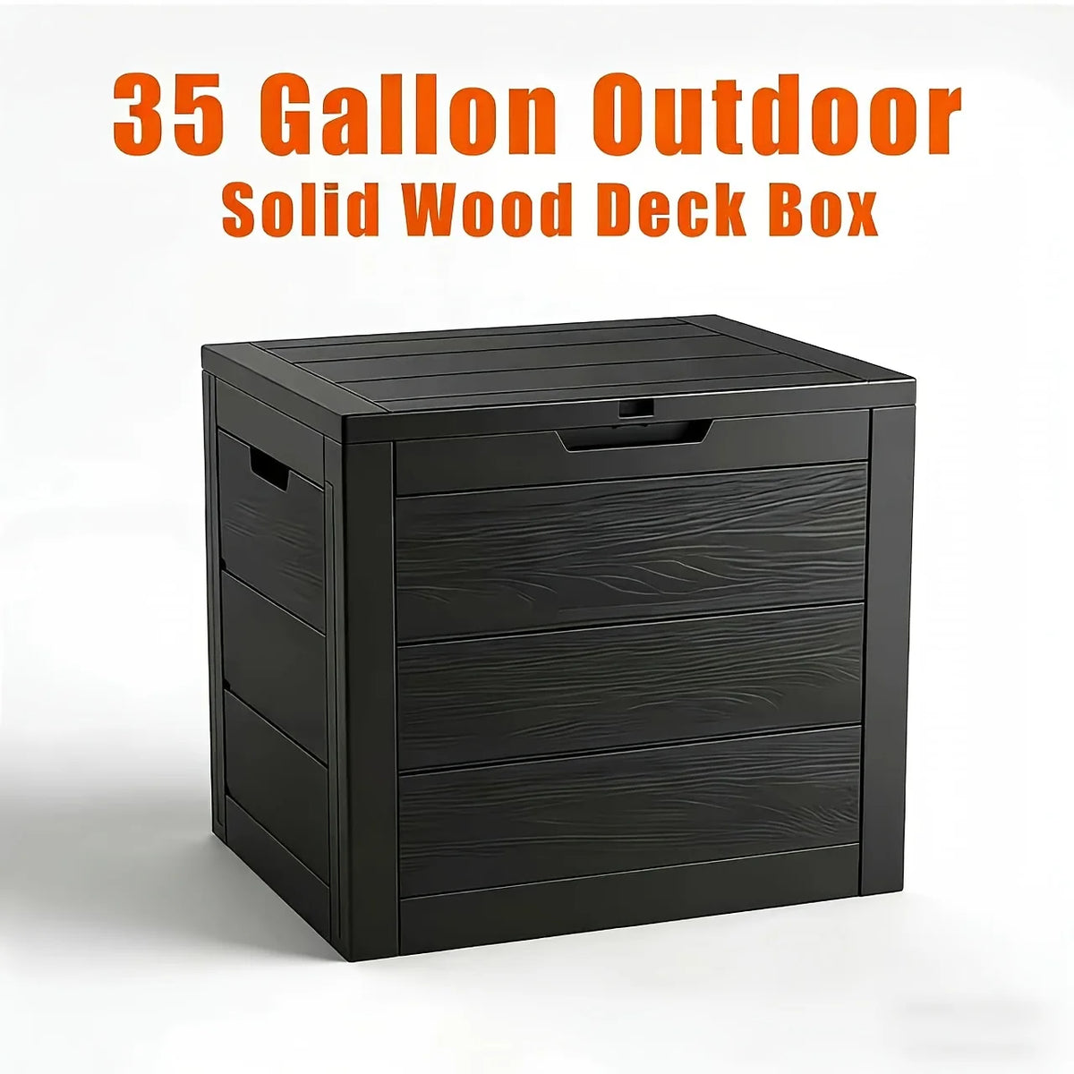 Heavy Duty Outdoor Resin Storage Box With Lockable Lid