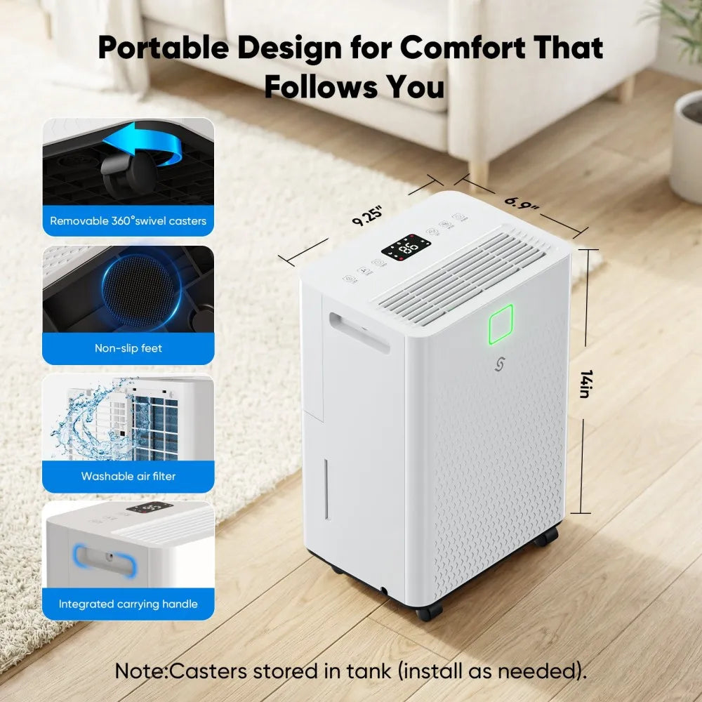 21 Pint Dehumidifier Featuring Auto Defrost And Smart控制 -> Wait, typo in thought. I will output correct English.