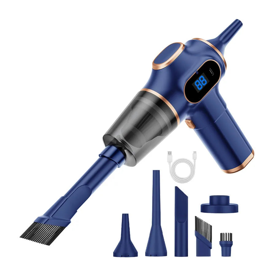 Portable Cordless Mini Vacuum Cleaner For Car And Home Use