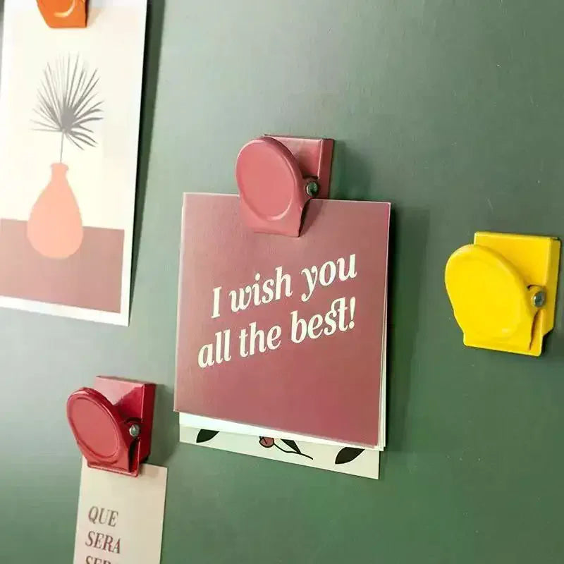Multifunctional Magnetic Plastic Clips For Office And Home Organization